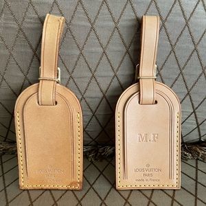 Louis Vuitton name tags